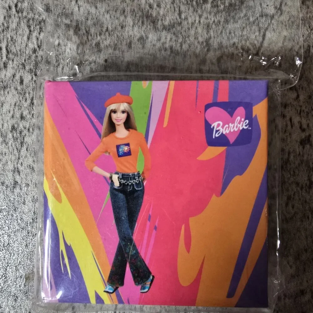 New Barbie Y2K  Memo Pad Stationery Sealed Packaging NOS Notes Barbiecore
